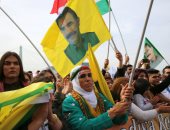 بالصور.. أكراد يتظاهرون فى ألمانيا ضد التدخل العسكرى التركى فى سوريا 