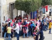 وقفة احتجاجية لطلاب دسوق احتجاجا على غلق مراكز الدروس الخصوصية بكفر الشيخ