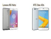 لو مش عارف تختار.. أبرز الفروق بين هاتفى Lenovo K6 Note وZTE HTC One A9s