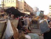 الزقازيق تنجح فى إزالة أحد الأكشاك المخالفة بمحطة القطار