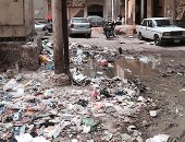بالصور.. القمامة والصرف الصحى تغمر أبراج الصيانة بغرب مدينة كفر الشيخ