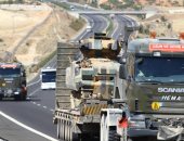بالصور.. الجيش التركى يدفع بقوات جديدة على الحدود للتوغل فى سوريا