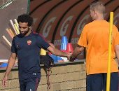 محمد صلاح يعود لتدريبات روما بعد انتهاء معسكر المنتخب