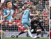 ديربى مانشستر يحطم الأرقام القياسية.. جوارديولا يذيق مورينيو الهزيمة الأولى مع يونايتد.. إبرا يصنع التاريخ.. برافو "المهزوز" يسجل الظهور الأول.. دى بروين نجم اللقاء.. خناقة رونى و"بيب" تخطف الأنظار