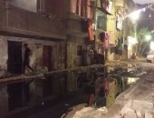 سكان شارع أبو بكر الصديق بعزبة النخل يستغيثون من مياه الصرف الصحى