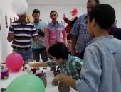 بالصور.. افتتاح معرض منتجات ورش الأطفال الفنية بثقافة أسيوط