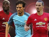 ديربى مانشستر.. السيتى يتقدم على اليونايتد بهدفين فى الشوط الأول