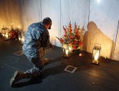 بالصور.. الأمريكيون فى الذكرى الـ15 لأحداث 11 سبتمبر: لن ننسى الضحايا