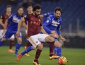 محمد صلاح يقود روما أمام سامبدوريا