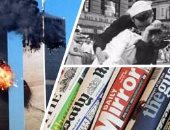 صحف بريطانيا: الأمريكيون يكرمون ضحايا 11 سبتمبر فى الذكرى الـ15.. وفاة صاحبة أشهر قبلة احتفالا بانتهاء الحرب العالمية الثانية.. ومهاجر مرحل يثير الذعر فى طائرة بريطانية لهتافه "الله أكبر"