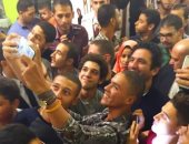 حسن الراد ينشر فيديو مع جمهور فيلمه "عشان خارجين" على أنستجرام 
