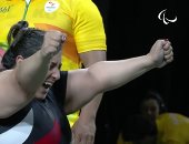 راندا تاج الدين تحرز ذهبية رفع الأثقال فى الألعاب البارالمبية