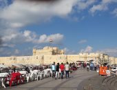 ​بالصور.. قلعة قايتباى تستقبل 20 ألف زائر خلال ثالث أيام عيد الأضحى