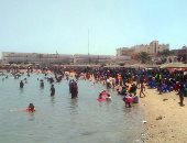 بالصور..شواطئ الأحياء وجزيرة الجفتون وميريت الأكثر روجا فى العيد بالغردقة