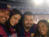 عمرو يوسف يكشف سر ارتدائه "تى شيرت" برشلونة: "ماليش فى الكورة"