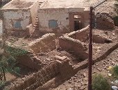 بالفيديو الصور.. أطلال منازل مهجورة بقرية بالوادى الجديد تهدد حياه الأهالى