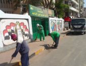 "نظافة القاهرة": رفع تراكمات القمامة من محيط المدارس استعدادا لبدء الدراسة