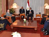 السيسى لنائبين بالكونجرس: نسعى لتعزيز علاقات مصر وأمريكا لمواجهة التحديات