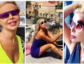 بالصور .. شاهد أحلى 8 نظارات شمس ارتدتها رولا سعد على أنستجرام 