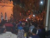 بالصور..أهالى التل الكبير يشيعون جثمان شهيد الواجب فى سيناء