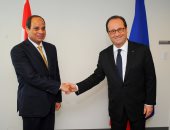 هولاند لـ"السيسى": مصر أهم شركاء فرنسا فى الشرق الأوسط