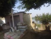 قارئ يرصد وجود تعديات على نهر النيل بقرية أتريس بالجيزة