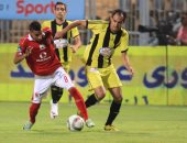 الأهلي يتقدم على المقاولون بهدف "نجيب" فى الشوط الأول