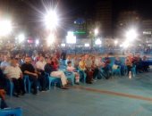 بالصور.. إقبال كبير من أعضاء الزمالك على متابعة مباراة الوداد فى القلعة البيضاء