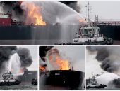 اندلاع حريق فى ناقلة نفط تابعة لشركة بيمكس فى خليج المكسيك