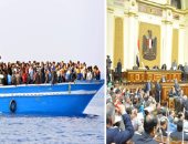 لجنة القوى العاملة بالبرلمان تناقش مكافحة الهجرة غير الشرعية