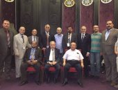 نقيب المهندسين المصرى يلتقى أعضاء مجلس النقابة العراقية فى بغداد
