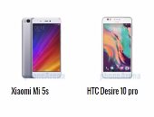بالمواصفات.. أبرز الفروق بين هاتفى Xiaomi Mi 5s وDesire 10 pro