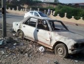 مواطن يشتكى من انتشار القمامة وسيارة خردة بمدينة نصر