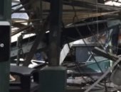 بالفيديو والصور..وفاة راكب من مصابى حادث اصطدام قطار برصيف محطة بنيوجيرسى