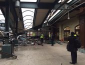 أول فيديو وصور لحادث اصطدام قطار نيوجيرسى وإصابة أكثر من 100 شخص