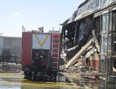 الحماية المدنية تسيطر على حريق مخزن أخشاب بمدينة منيا القمح
