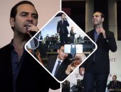 وائل جسار يتألق فى حفل غنائى بالإسكندرية