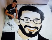 أحمد حلمى ينشر صورة من رسم أحد معجبيه على "إنستجرام"