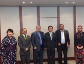 رئيس جامعة بنى سويف يلتقى السفير اليابانى لبحث سبل التعاون