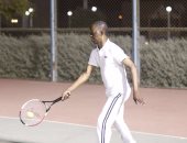 بالفيديو.. رئيس البرلمان الافريقى يلعب التنس فى شرم الشيخ