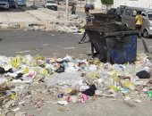 أهالى "إسكان السبعين" بمدينة الشروق يشكون من إنتشار القمامة 
