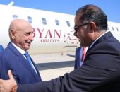 رئيس النواب الليبى يصل شرم الشيخ لحضور حفل 150 عاما على البرلمان المصرى