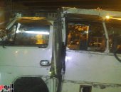 إصابة 4 أشخاص فى حادث تصادم سيارتى ميكروباص بشارع رمسيس 