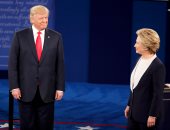 بدء المناظرة الثانية بين المرشحين الأمريكيين هيلارى كلينتون ودونالد ترامب