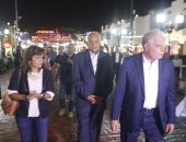 بالفيديو والصور.. جولة لرئيس البرلمان ووزير السياحة ونواب فى خليج نعمة 