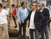 ننشر صور وصول منتخب مصر لمطار القاهرة بعد أزمة الوقود