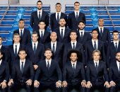 شاهد.. فريق ريال مدريد بالزى الرسمى الجديد