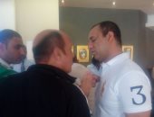 بالصور ..أحمد مرتضى يزور البعثة الإعلامية فور الوصول لجنوب أفريقيا