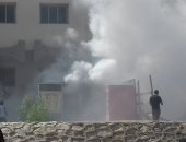 بالصور.. حريق هائل بكلية التربية الرياضية فى جامعة بنى سويف
