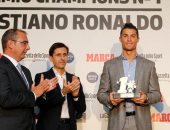 رونالدو يتوج بجائزة أفضل لاعب بدورى الأبطال من ماركا ولاجازيتا